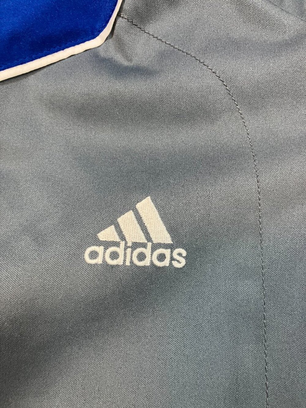 Adidas Light Weight Stadium Sports Quarter Zip Pullover Jacket Mens M - Picture 2 of 8